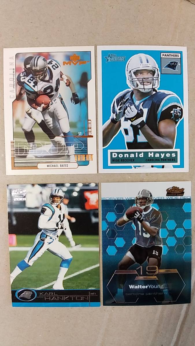 NFLカード CAROLINA PANTHERS / WR,TE 色々12種 Aaa パンサーズ拍卖