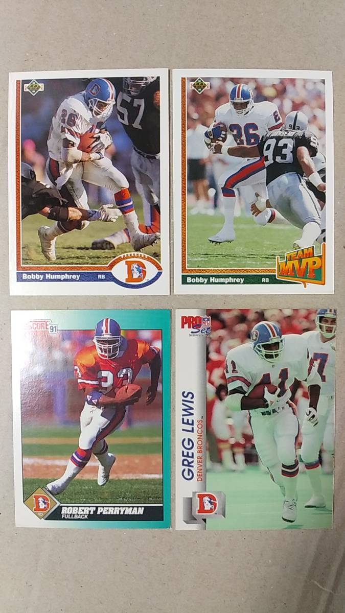 NFLカード DENVER BRONCOS / RB 色々12種 Zzz ブロンコス拍卖