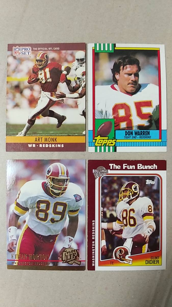 NFLカード WASHINGTON REDSKINS WR,TE 色々12種 Mmm レッドスキンズ拍卖