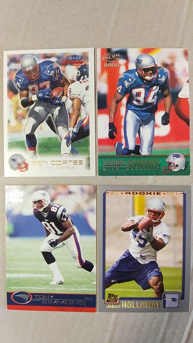 NFLカード NEW ENGLAND PATRIOTS / WR,TE 色々12種 Aa ペイトリオッツ拍卖
