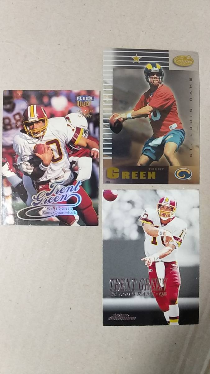 NFLカード TRENT GREEN 11種 X レッドスキンズ ラムズ チーフス QB拍卖
