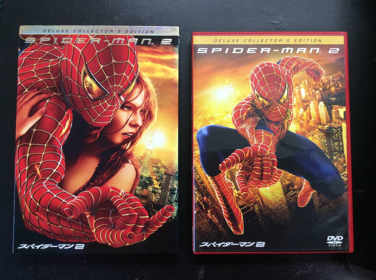 送料185円(元払・条件等有)も可 セル版 DVD SPIDER-MAN 2 スパイダーマン 2 デラックス・コレクターズ・エディション 2枚組 TSDD-34801拍卖