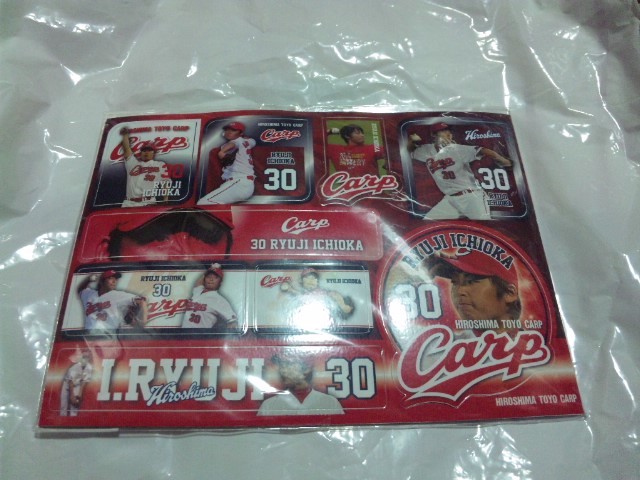 【カグ-新品】(広島カープ)一岡竜司 マグネットシート拍卖