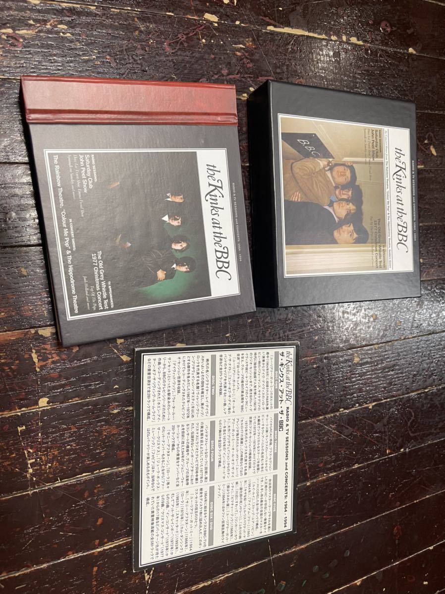 アット・ザ・BBC(DVD付) The kinks キンクス box CD セット 廃盤 国内盤 激レア live盤 ブックレット付き拍卖
