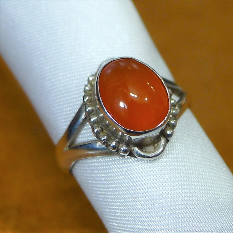 SR2096 指輪シルバー925刻リング 18.5号 めのう 瑪瑙 アゲート 送料無料拍卖