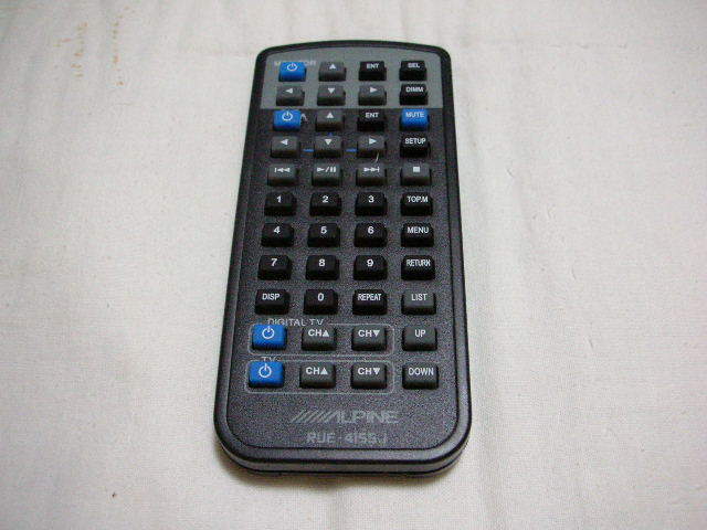 ◆中古品 ALPINE アルパイン リモコン RUE-4155J◆拍卖