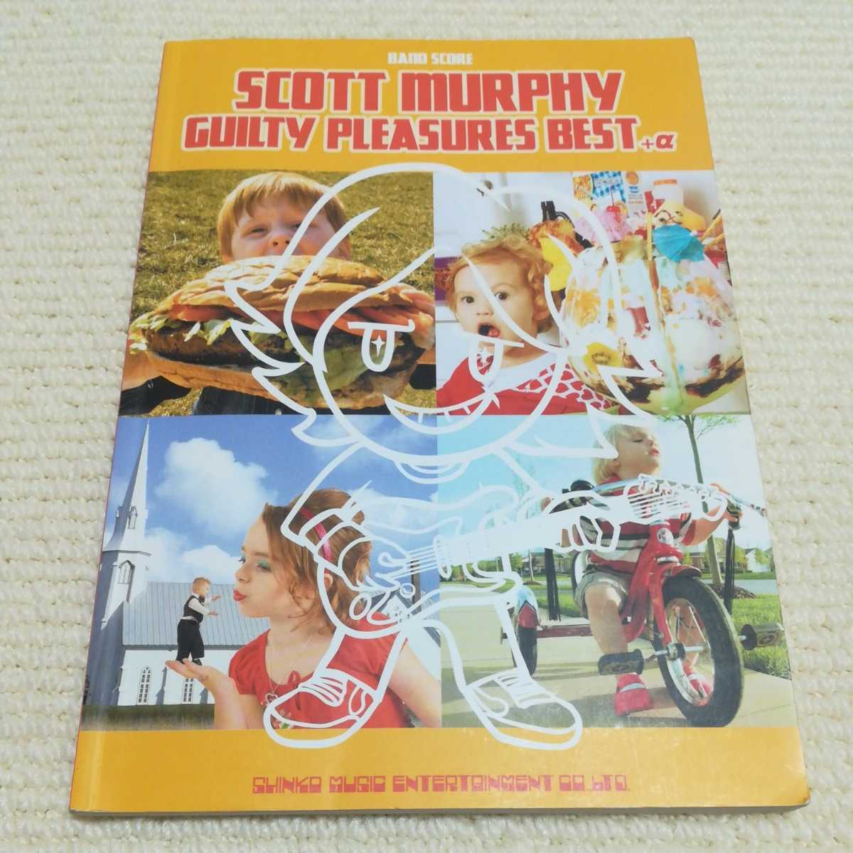 SCOTT MURPHY GUILTY PLEASURES BEST スコットマーフィー バンドスコア拍卖
