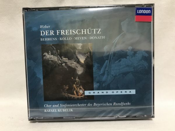 未開封品 WEBER ウェーバー DER FREISCHUTZ 魔弾の射手 / ベーレンス・コロ・ドナート・クーベリック B634拍卖