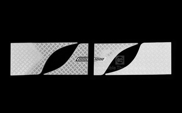 GRC製 GAX0100C シルバー 車種別適合Bronco (#82046-4)パーツ カスタム ドアガード縞板 縞板ガード TRX-4 79' フォード・ブロンコ拍卖