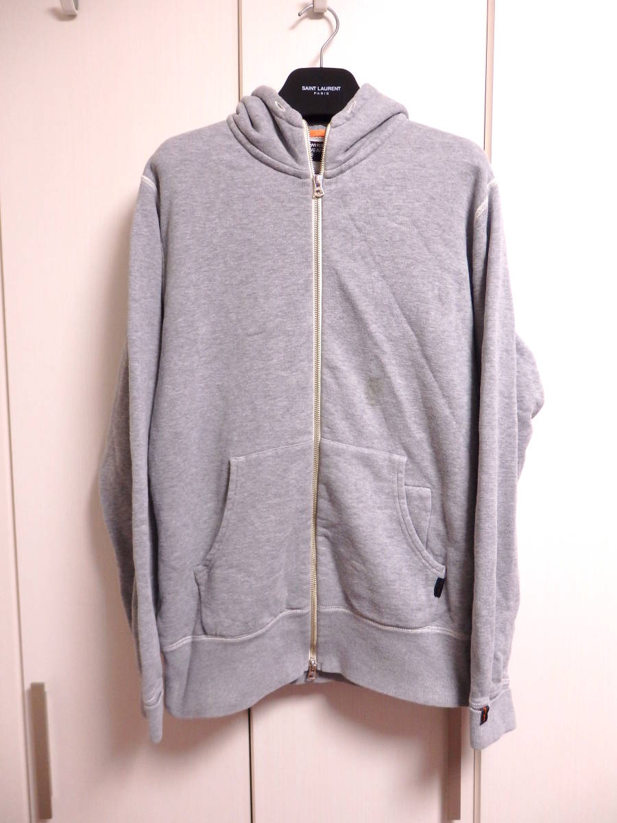 ループウィラー ポーター LOOPWHEELER × PORTER パーカー スウェット ジップアップ グレー L ZIIZZGKK拍卖