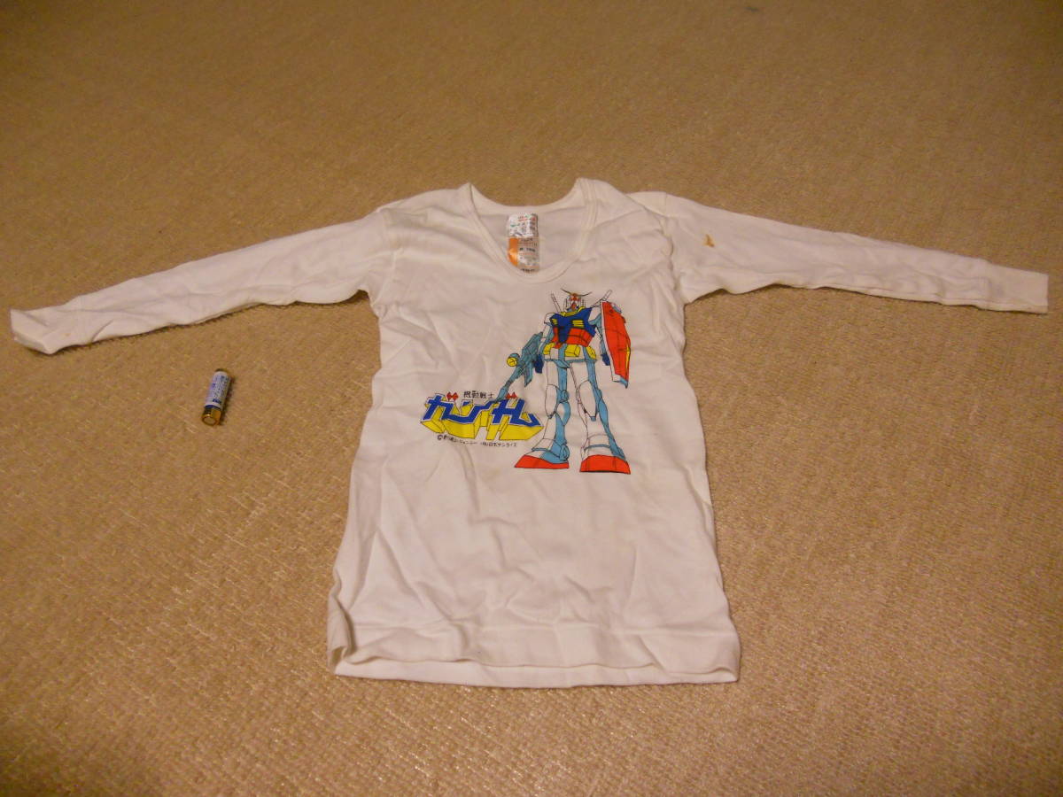 機動戦士ガンダム 子供肌着 リトルマーメイド 綿100% 680円 当時もの 日本サンライズ 明宝繊維株式会社拍卖