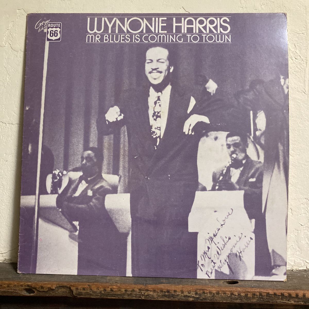 WYNONIE HARRIS / MR BLUES IS COMING TO TOUN MONO拍卖