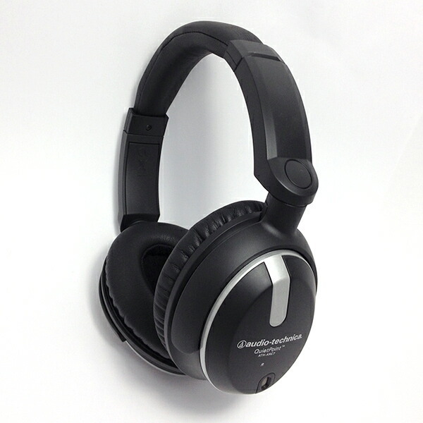 【美品】【中古】Audio Technica オーディオテクニカ ATH-ANC7 オーバーヘッド型 バックバンド 密閉型 ヘッドホン ブラック拍卖