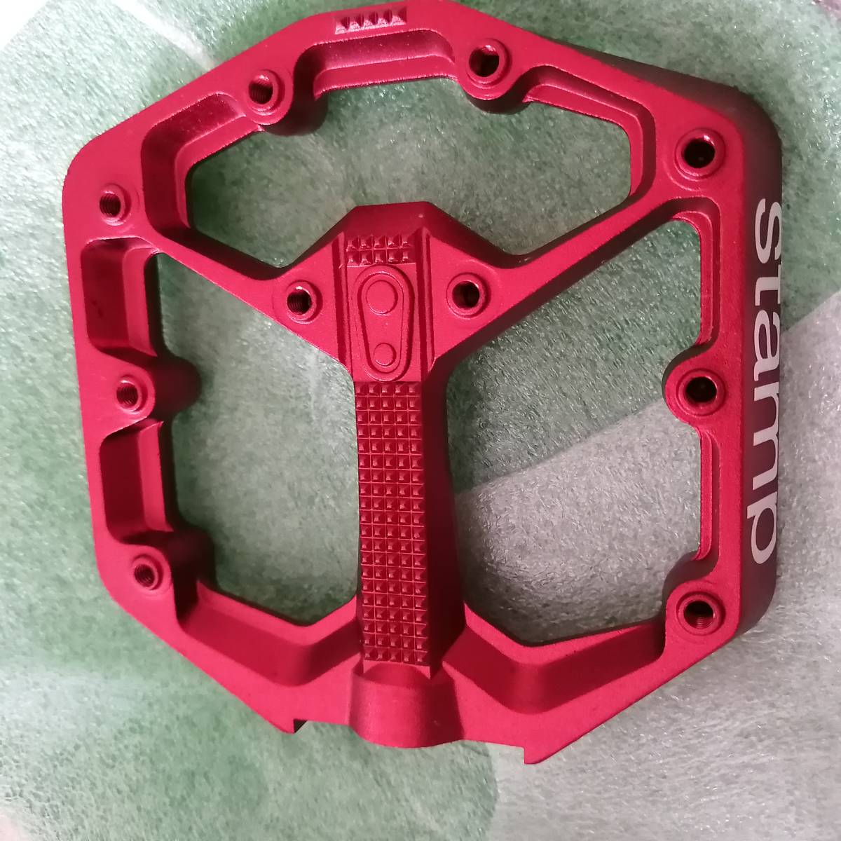 CRANK BROTHERS クランクブラザーズ ペダル スタンプ S ボディ 2016 ライト レッド 99056 576913 one size拍卖