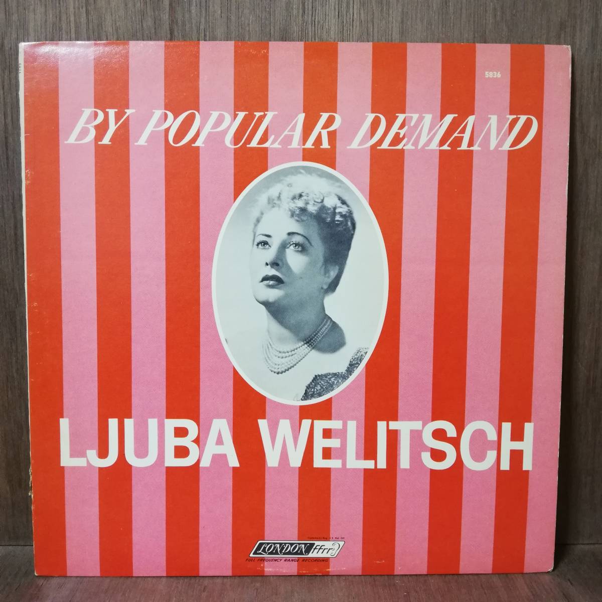 【LP】ORIGINAL - Ljuba Welitsch - By Popular Demand - 5836 - *16拍卖