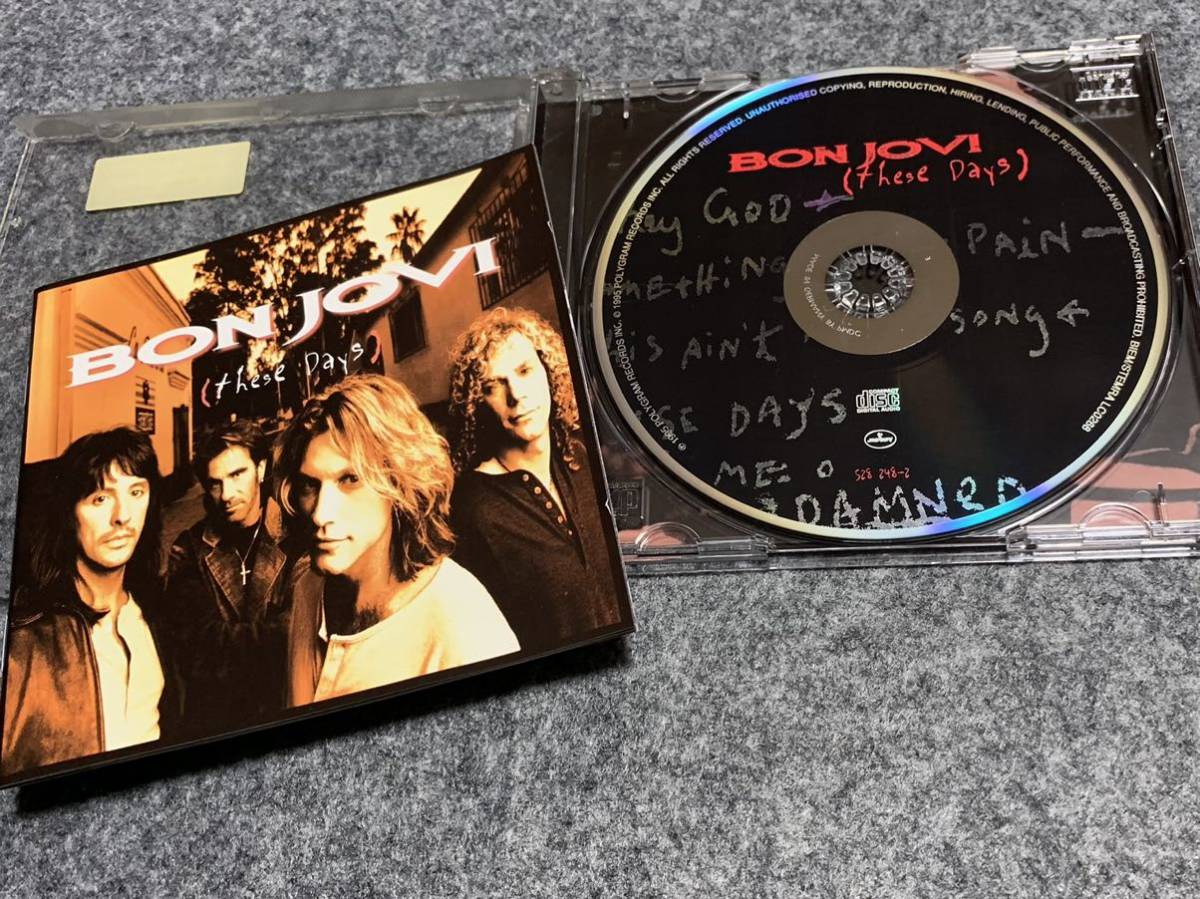 BON JOVI ボン・ジョヴィ THESE DAYS ジーズ・デイズ拍卖