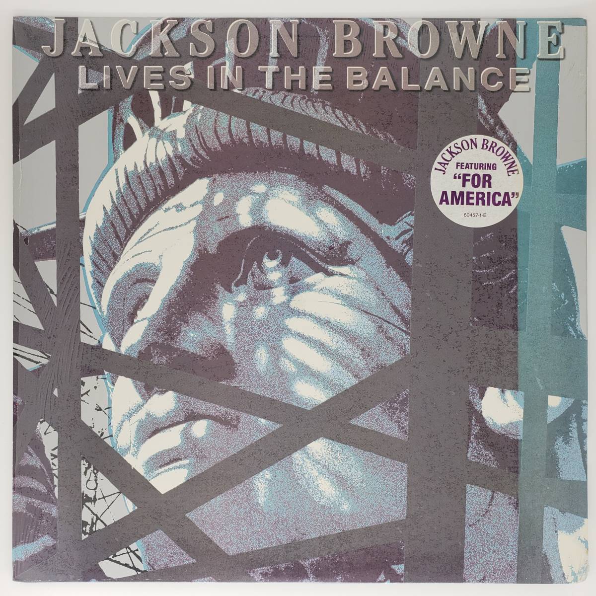 良盤屋 P-2597◆LP◆US輸入盤 Pop Rock ジャクソン・ブラウン Jackson Browne/Lives In The Balance拍卖