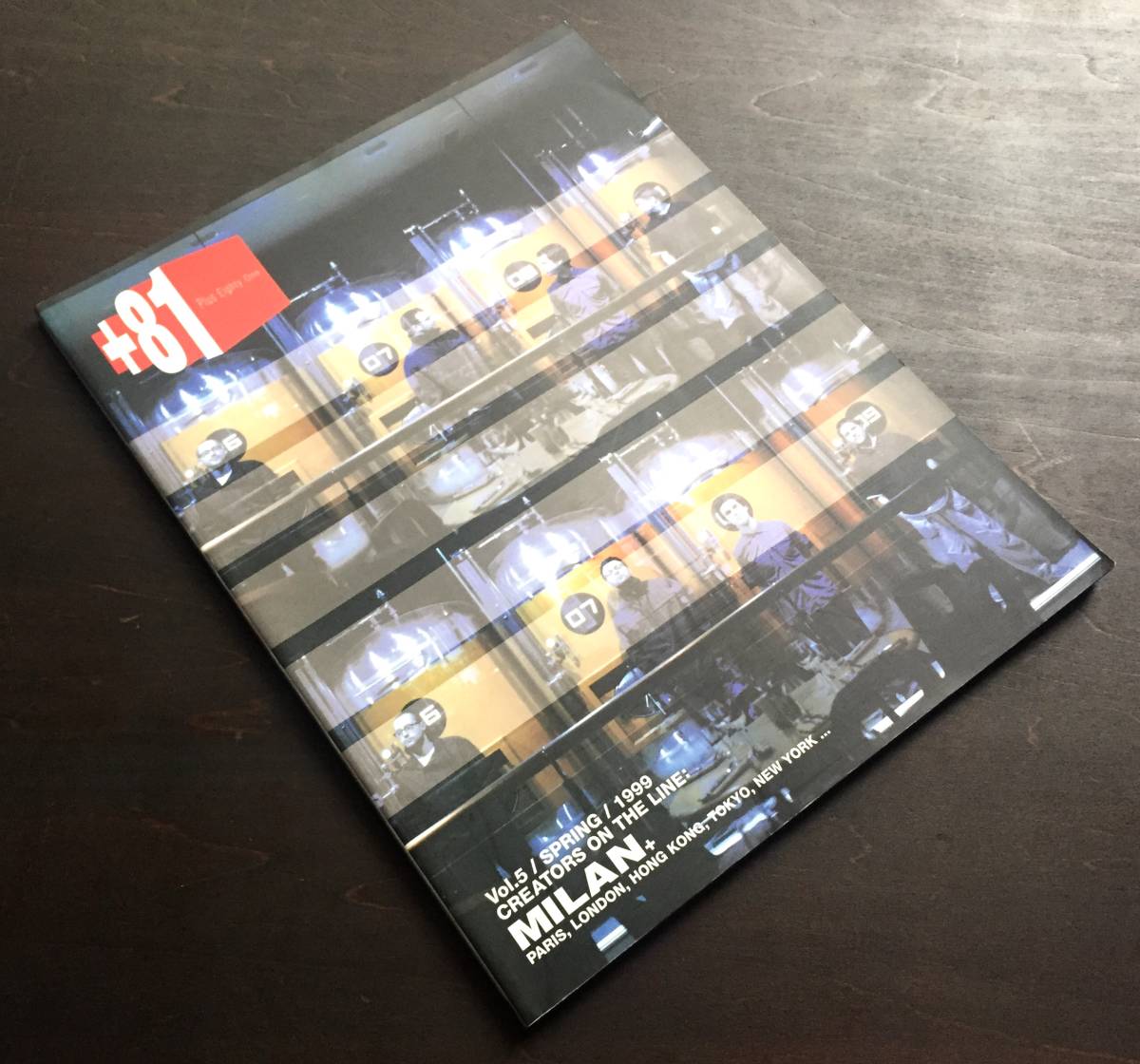 +81 Plus Eighty One Vol.5 SPRING 1999 ミラノ特集 ●フランソワ・ベルトゥ MASAHIKO HACHIYA YAB-YUM M/M (Paris) エムエムパリス 他拍卖