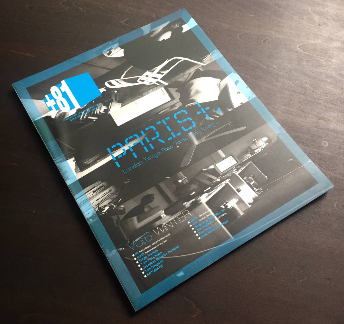 +81 PLUS EIGHTY ONE Vol.6 WINTER 1999-2000 パリ特集 ●h5/Yorgo Tloupas/Hiro Sugiyama/ジョセフュス・メルキオール・ティミスター/他拍卖