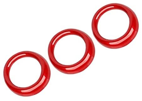 IDT ミニウエス付 マツダ ND ロードスター エアコンリング レッド インテリアパネル ベゼル エアコンカバー ディフューザーリング拍卖