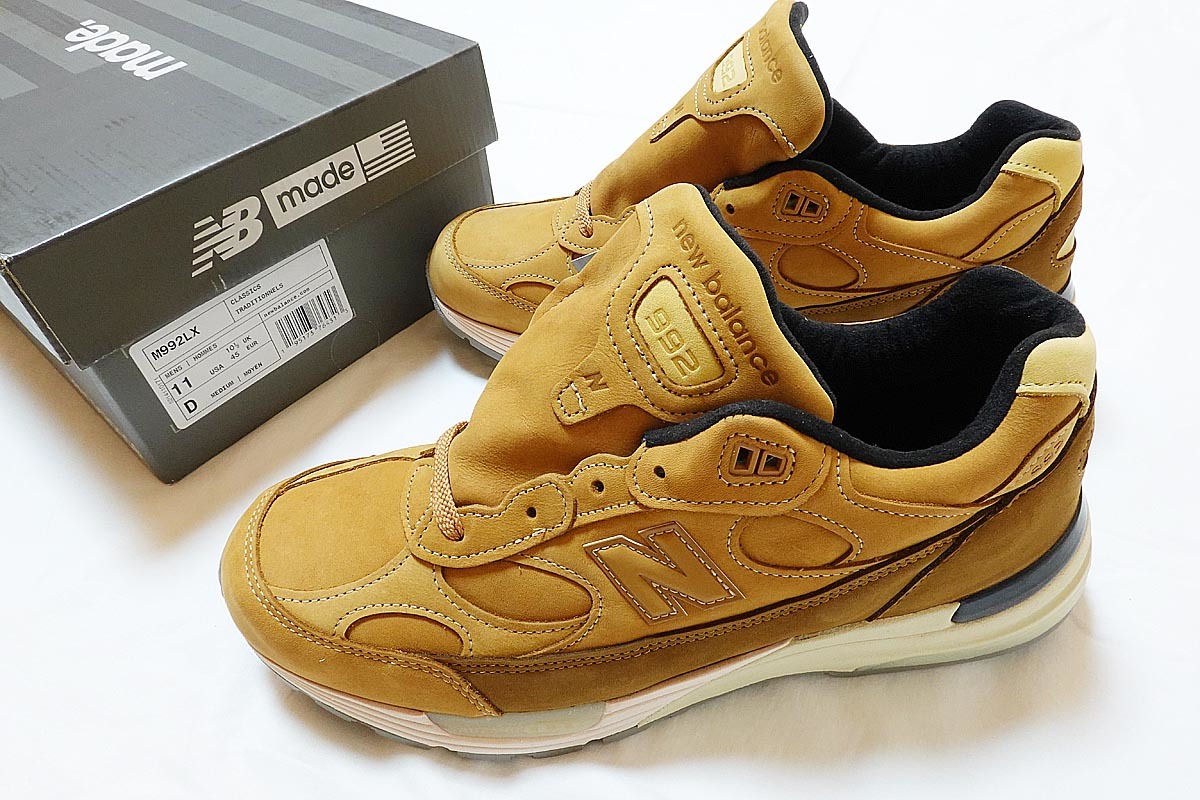 NEW BALANCE M992LX US11D WEAT ウィート 新品 送料無料拍卖