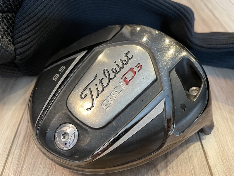 T1598【タイトリスト】Titleist 910 D3 9.5°/ヘッドカバー付き/日本仕様/ヘッド単品拍卖