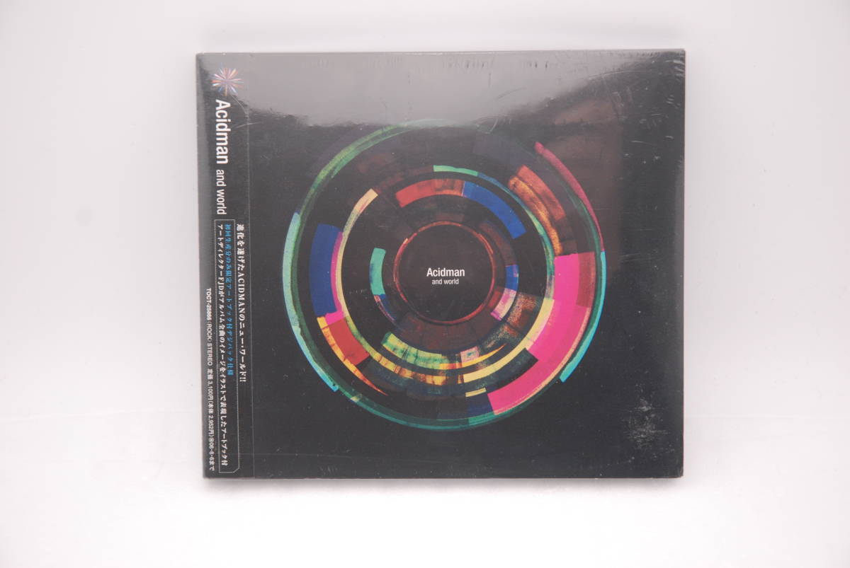 【新品】Acidman CDアルバム「and world」初回限定盤デジパック仕様 検索:未開封 アシッドマン アンドワールド TOCT-25866拍卖