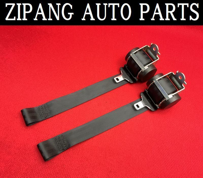 PU014 T7C プジョー308 CC グリフ インテグラル リア シートベルト ★左右セット ◆ブラック ★動作OK ◎ ★即決★拍卖