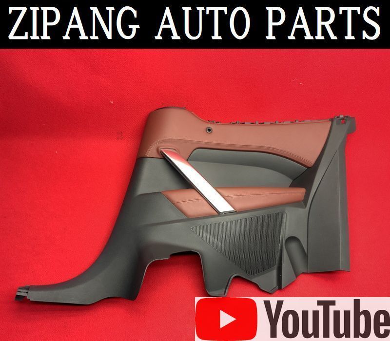 PU014 T7C プジョー308 CC グリフ インテグラル 右リア サイド クォーター トリム ◆合皮/ブラック 【動画有り】◎ ★即決★拍卖