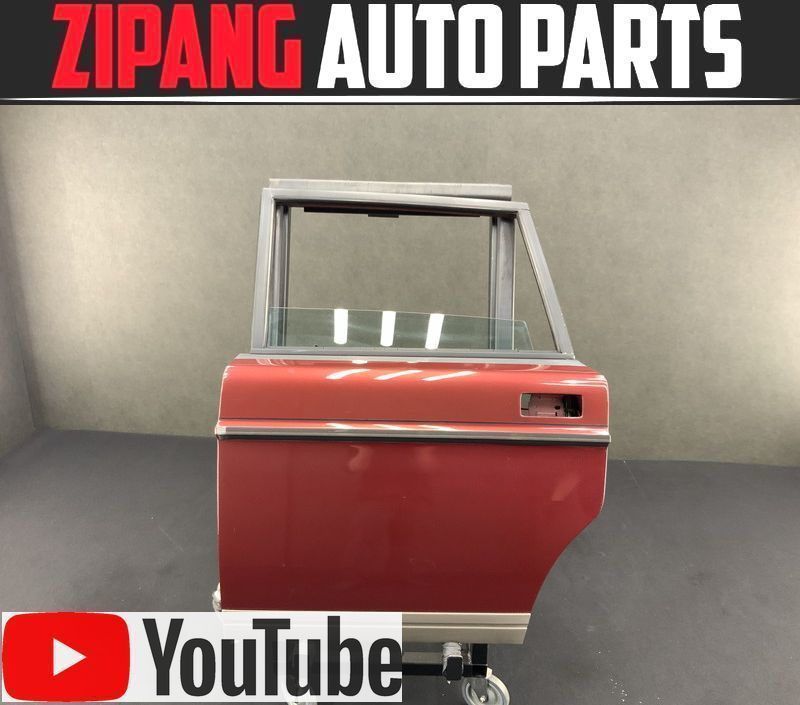 VL042 AB230 ボルボ 240 GL リミテッド 左リア ドア ◆409 ワインレッドM ▲水切りモール切れ有り 【動画有り】○ ★即決★拍卖