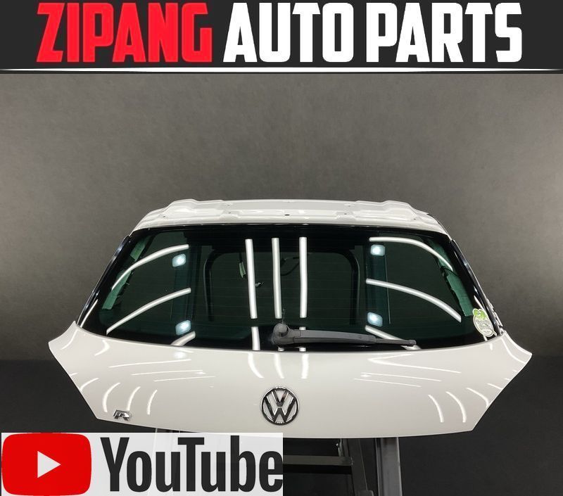 VW035 13 シロッコ R リアゲート バックドア ◆LB9A キャンディホワイト ★変形なし 【動画あり】〇拍卖