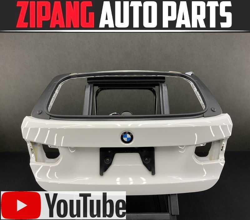 BM075 F31 3B20 320i ツーリング Mスポーツ リアゲート バックドア ◆300 アルペン ホワイト ★変形なし 【動画あり】〇拍卖