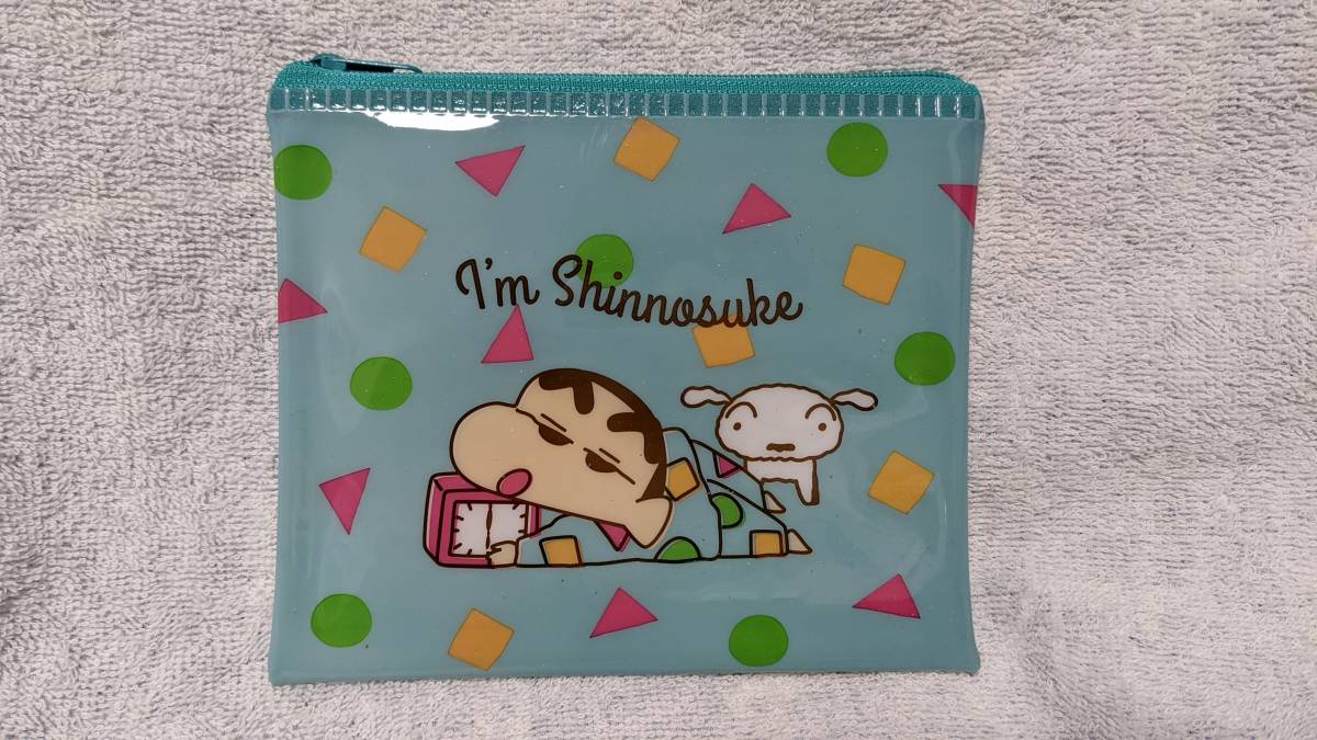 【送料無料】クレヨンしんちゃん ミニフラットポーチ拍卖