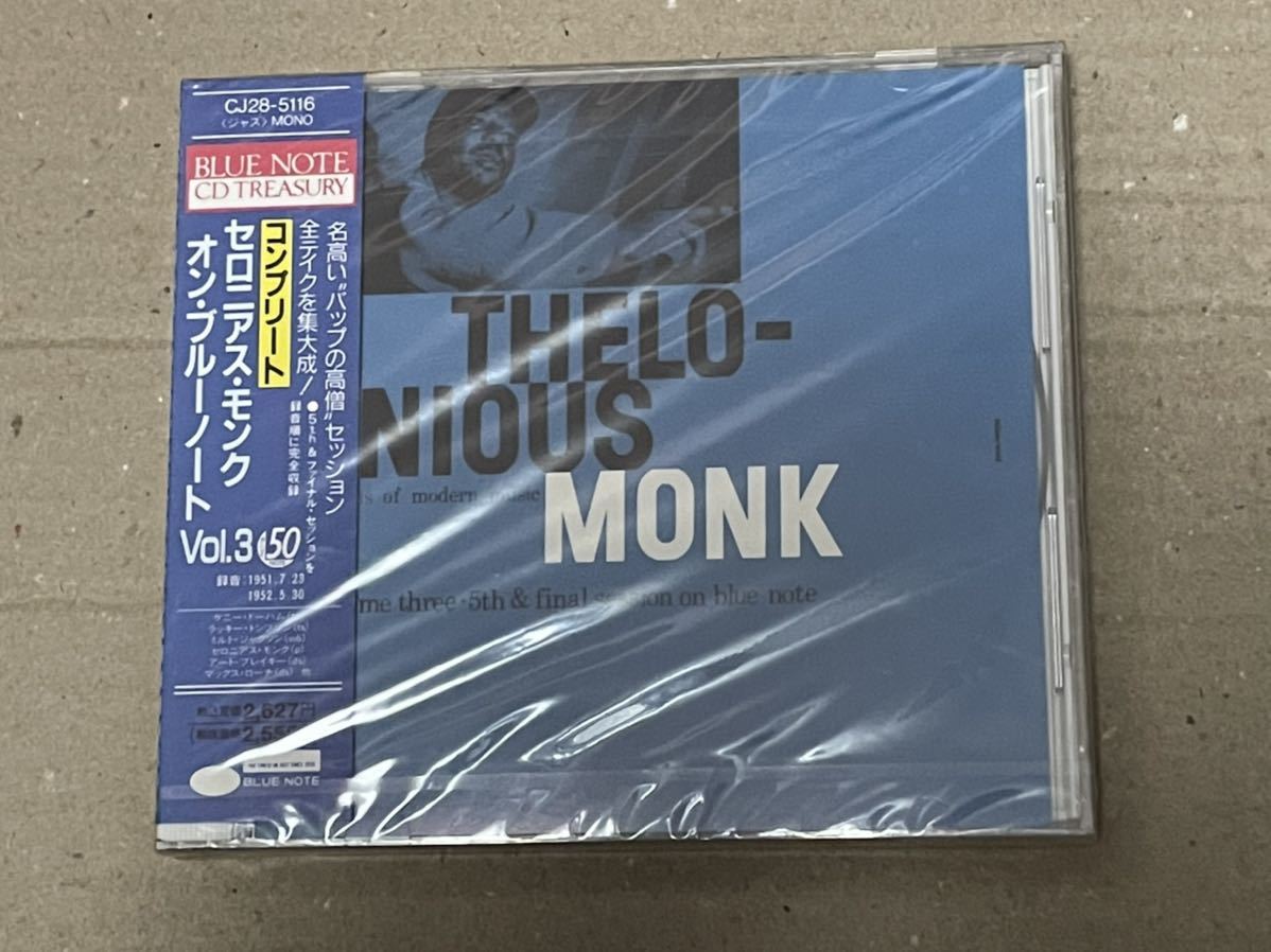 送料込 未開封 セロニアス・モンク - オン・ブルーノート Vol.3 / Thelonious Monk - 5th & Final Session On Blue Note / CJ285116拍卖