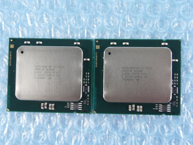 1LID // 2個セット(同ロット) Intel Xeon E7-4830 2.13GHZ SLC3Q Westmere-EX A2 Socket1567(LGA) // Fujitsu PRIMERGY RX600 S6 取外拍卖