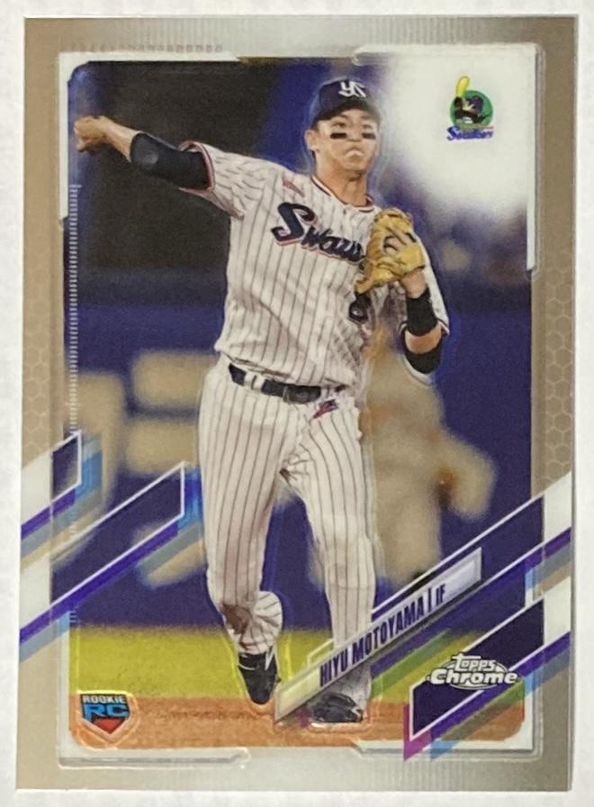 2021 Topps Chrome Npb 元山飛優 ヤクルト No.45 レギュラー RC拍卖