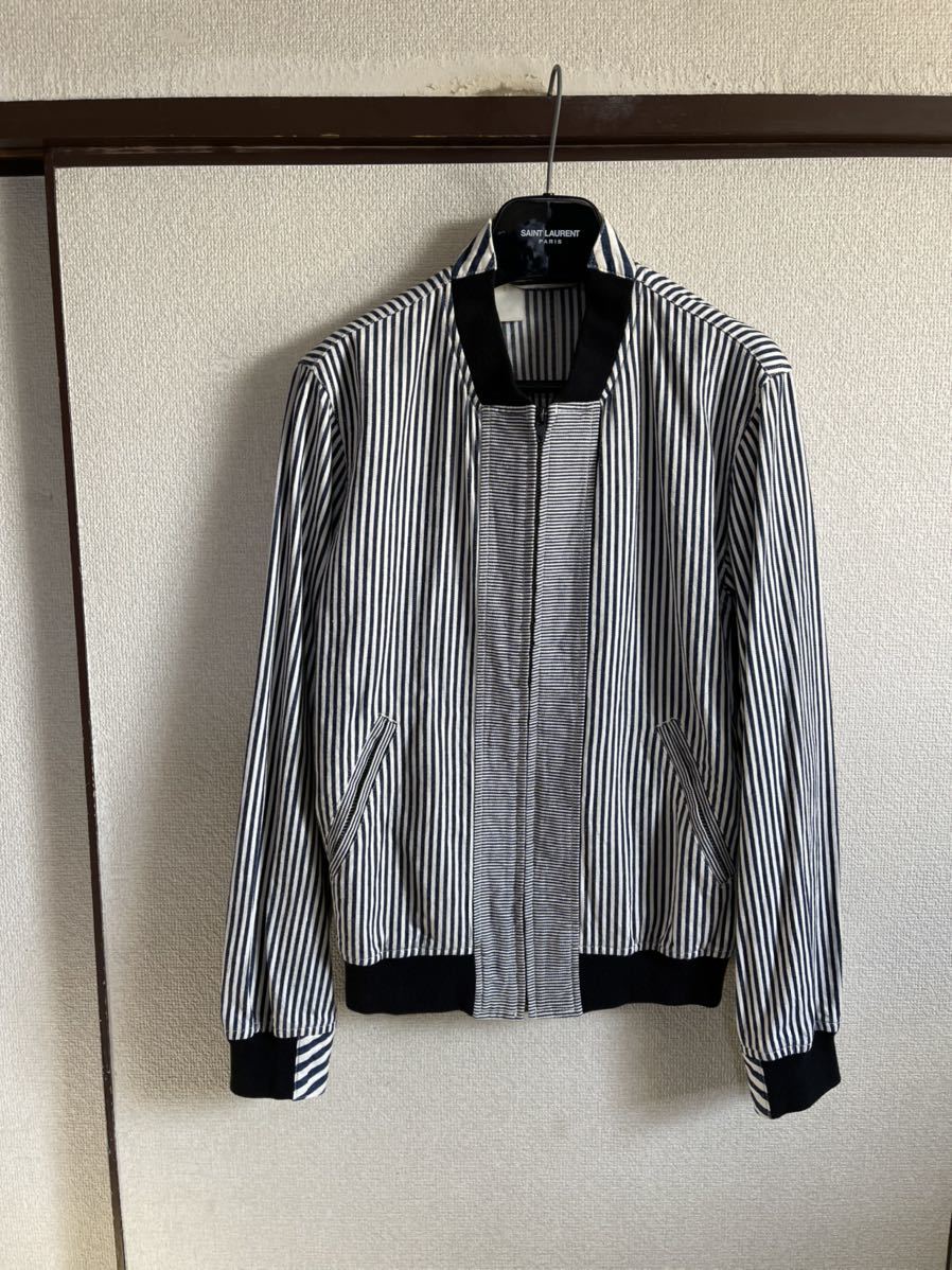 【良品】【レターパックプラス対応】 n.hoolywood ミスターハリウッド エヌハリウッド ヒッコリーブルゾン ジャケット 即決早い者勝ち拍卖