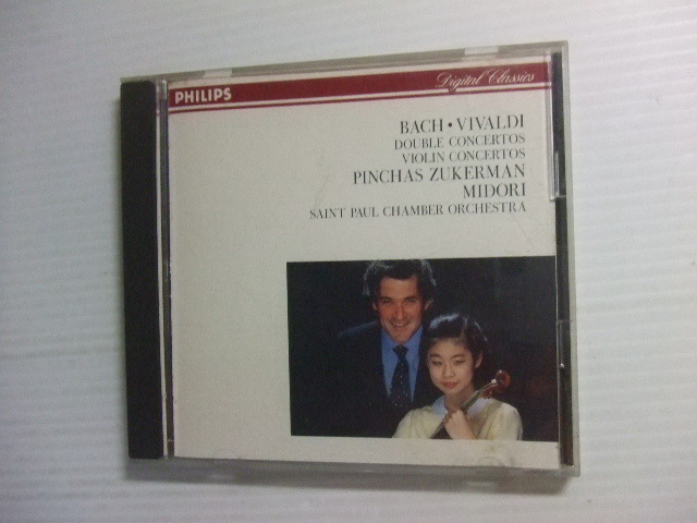 と★音質処理CD★五嶋みどり ズカーマン バッハ ヴィヴァルディ ヴァイオリン協奏曲★8枚まで同梱送料160円★改善度、多分世界一拍卖