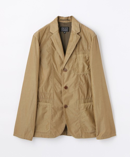 TOMORROWLAND BLUE WORK 美品 テーラード ジャケット トゥモローランド ブルーワーク ベージュ 茶 色 ブラウン サイズ s ブレザー 無地拍卖