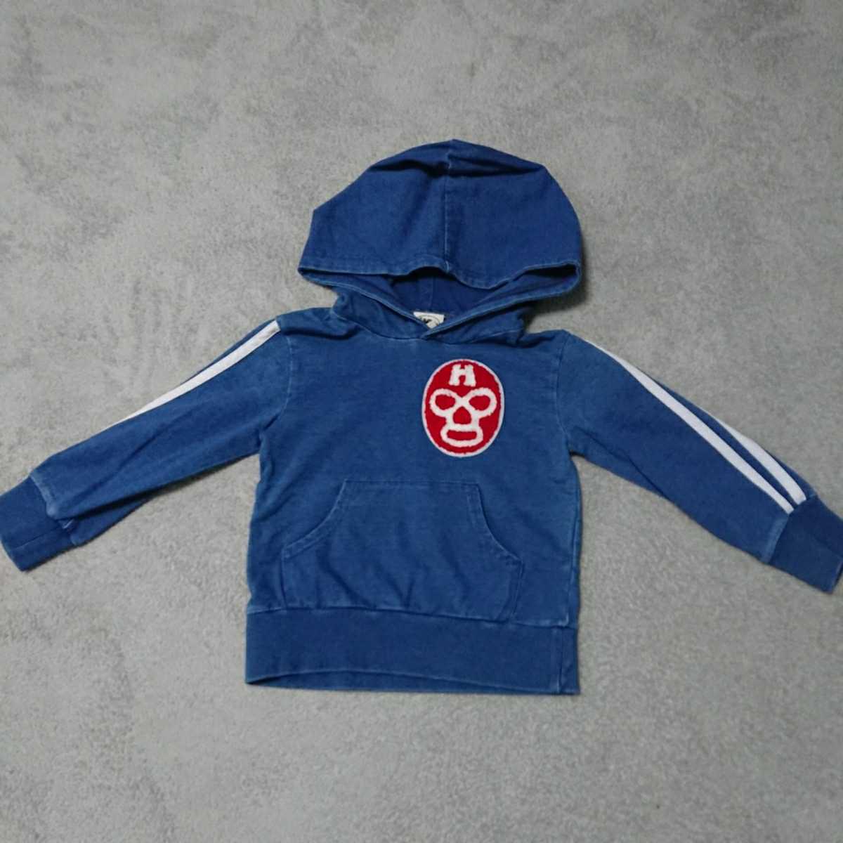 【新品タグなし】フード付トレーナー★キッズ・ベビー服サイズ約100●HEADROCK-UP拍卖