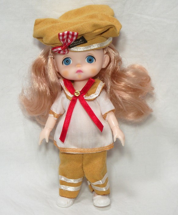 16cm ドール ヘッド ボディ 洋服 セット H拍卖