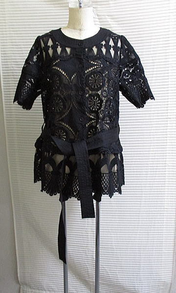 KELUOKEYI レースジャケット 黒 サイズL拍卖