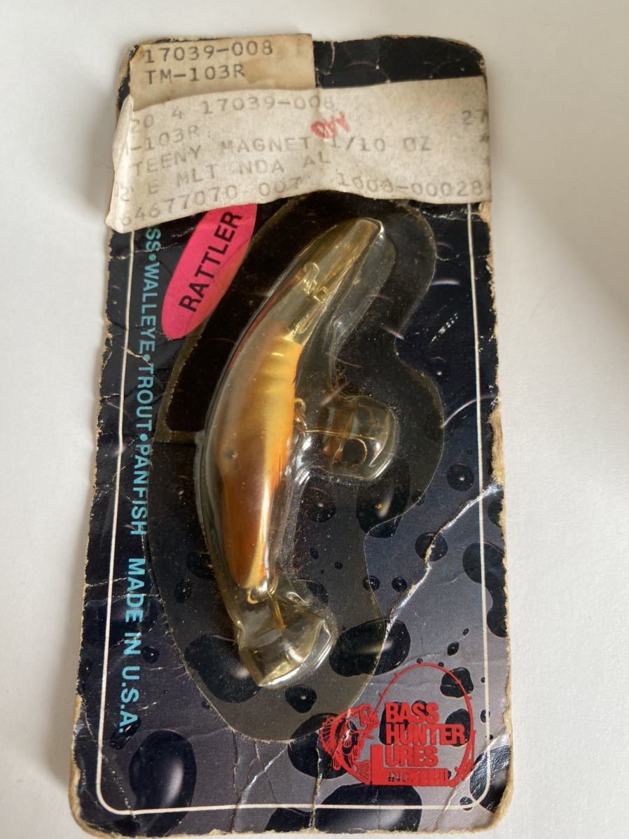 old ノーマン バスハンタールアーズ タイニー マグネット 1/10oz トラウト バス 釣り 管釣り チヌ メバル 廃盤 ソルト 2.8g 新品 拍卖