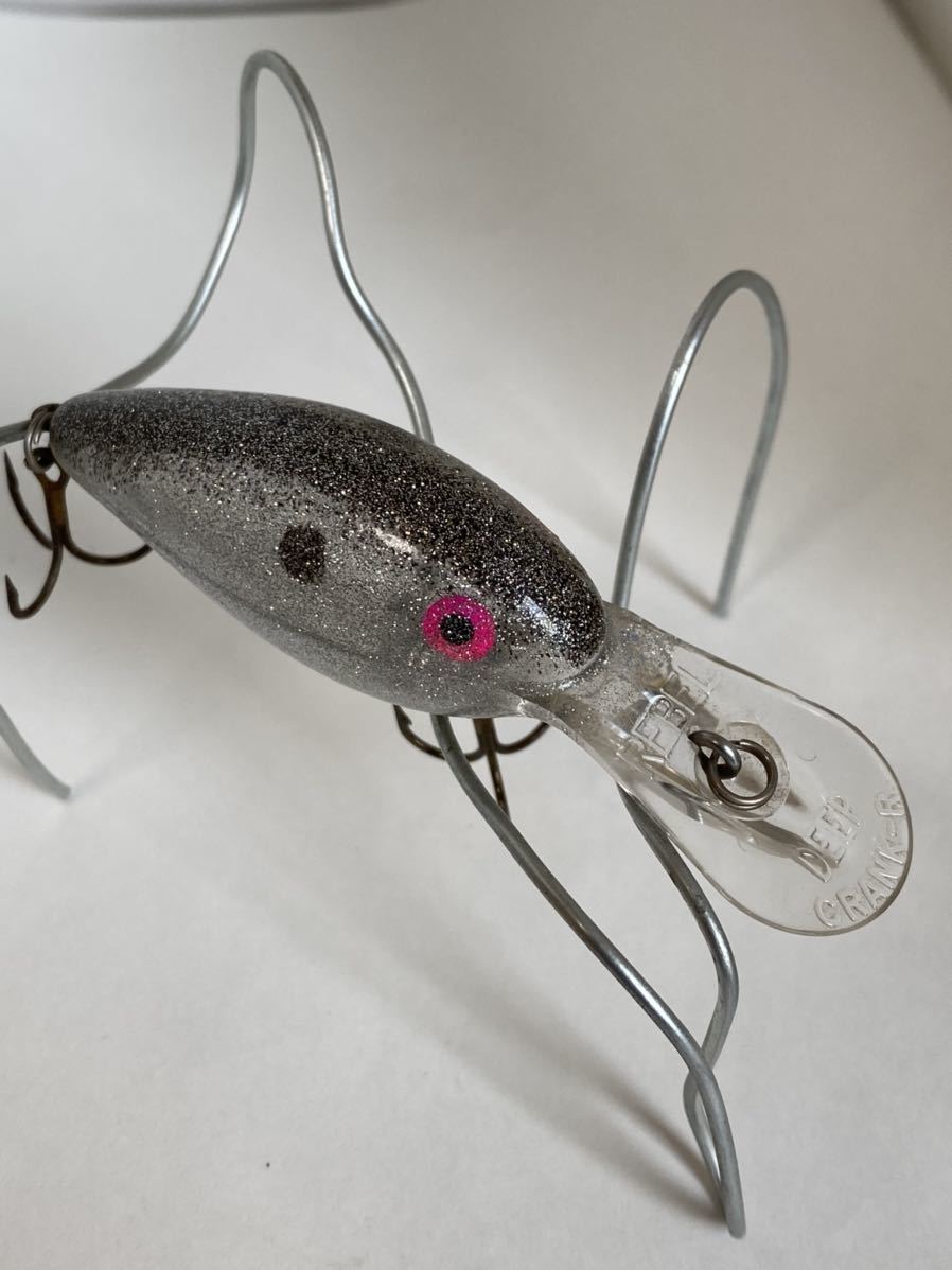 レーベル DEEP クランクR バス トラウト 釣り 秘密のクランク ラメカラー オールド ヘドン ファットフリー 拍卖