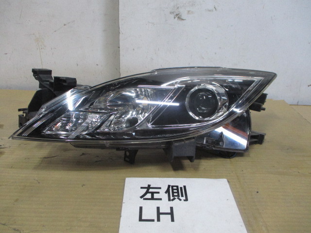 マツダ アテンザ GH5FW 純正 左ヘッドライト ヘッドランプ HID GAN6-51040 100-41054拍卖
