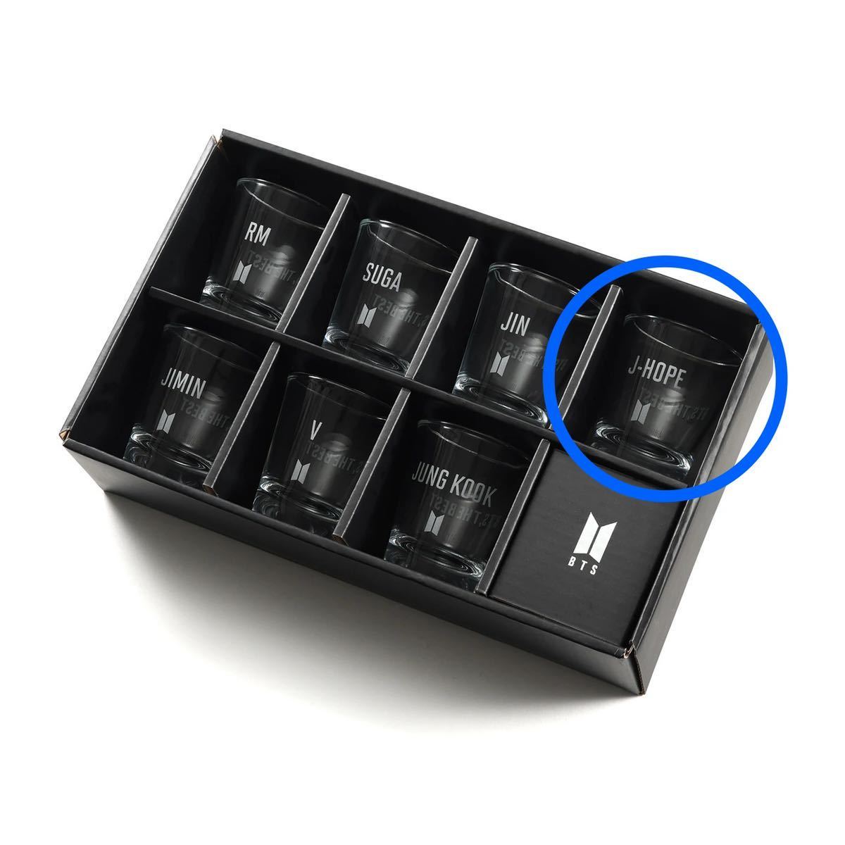 即決! BTS, THE BEST ☆ J-HOPE (ホビ・ホソク) グラス 新品 / 防弾少年団拍卖