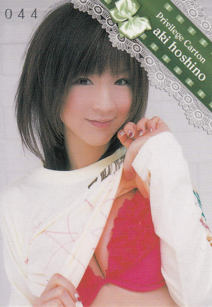 BOMB ほしのあき カートン特典カード拍卖