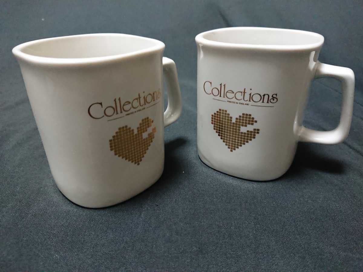 ◆ペアマグカップ◆ マグカップ カップ PRINTED IN ENGLAND N拍卖