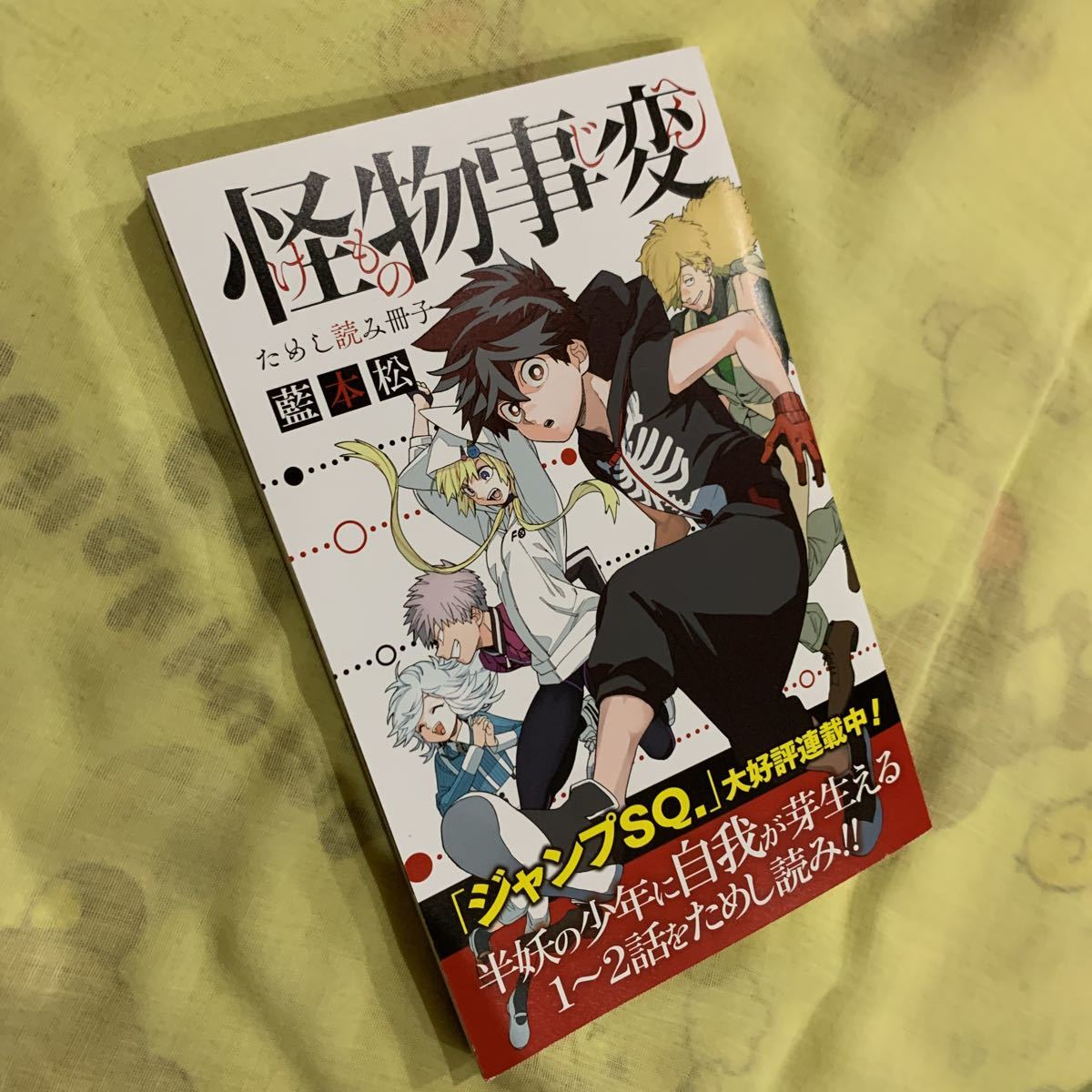 怪物事変 ためし読み冊子 藍本松拍卖