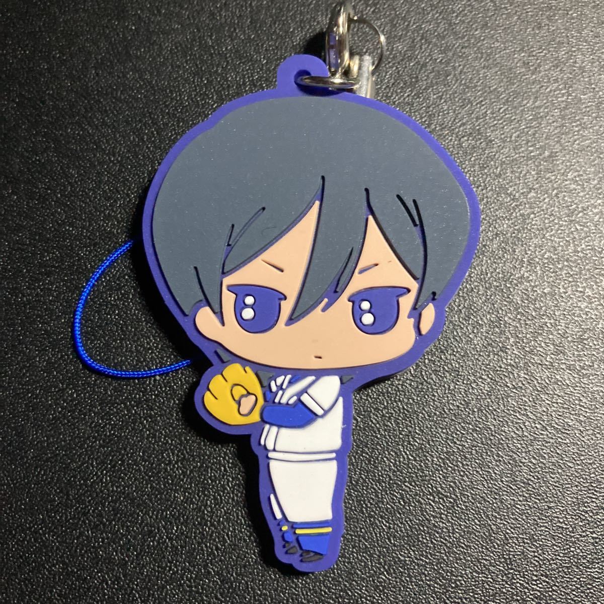 ダイヤのA カプセルラバーマスコット 降谷暁 ラバーストラップ ラバスト キーホルダー ストラップ グッズ ガチャガチャ拍卖